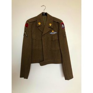 Army Military Jacket Vintage Korean War 34